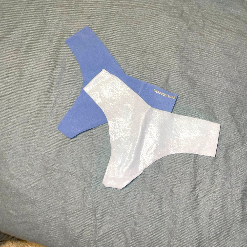 NWT Victoria secret no show thongs